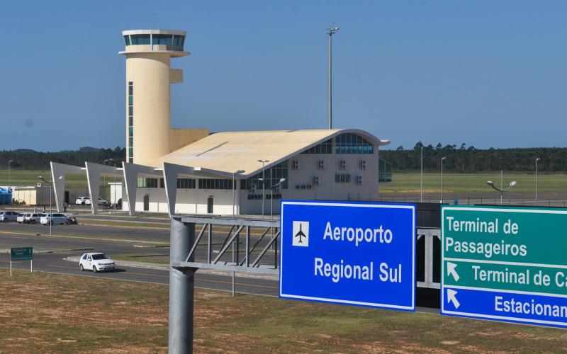 Com malha emergencial, Aeroporto de Jaguaruna teve alta de 74,9% no número de passageiros